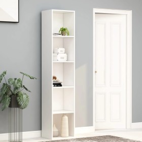 White plywood bookcase shelf 40x30x189 cm by vidaXL, Bookcases and shelves - Ref: Foro24-800954, Price: 74,28 €, Discount: %