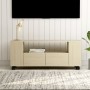 Mueble para TV madera contrachapada roble Sonoma 120x35x48 cm de vidaXL, Muebles TV - Ref: Foro24-801349, Precio: 100,77 €, D...