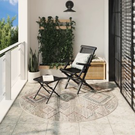 Indoor/outdoor rug ARBIZU vintage design Ø 200 cm by vidaXL, Rugs - Ref: Foro24-375709, Price: 92,99 €, Discount: %