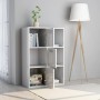 Engineered wood storage cabinet in white, 60x29.5x90 cm by vidaXL, Bookcases and shelves - Ref: Foro24-801140, Price: 73,85 €...