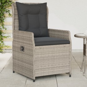 Garden recliners 2 pcs light gray synthetic rattan by vidaXL, Garden chairs - Ref: Foro24-368657, Price: 204,91 €, Discount: %