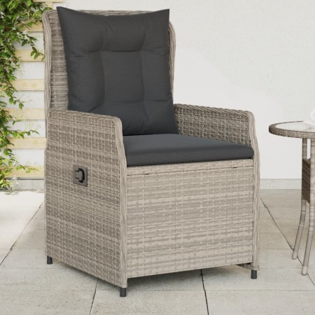 Gartenliegen 2 Stück hellgraues synthetisches Rattan von vidaXL, Gartenstühle - Ref: Foro24-368657, Preis: 205,97 €, Rabatt: %