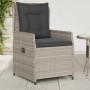 Garden recliners 2 pcs light gray synthetic rattan by vidaXL, Garden chairs - Ref: Foro24-368657, Price: 204,91 €, Discount: %