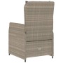 Garden recliners 2 pcs light gray synthetic rattan by vidaXL, Garden chairs - Ref: Foro24-368657, Price: 204,91 €, Discount: %