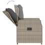 Garden recliners 2 pcs light gray synthetic rattan by vidaXL, Garden chairs - Ref: Foro24-368657, Price: 204,91 €, Discount: %