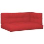 Palettenkissen 7 Stück roter Stoff von vidaXL, Kissen für Stühle und Sofas - Ref: Foro24-3217148, Preis: 205,17 €, Rabatt: %