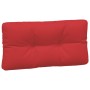 Pallet cushions 7 pieces red fabric by vidaXL, Cushions for chairs and sofas - Ref: Foro24-3217148, Price: 205,17 €, Discount: %