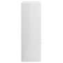 Engineered wood storage cabinet in white, 60x29.5x90 cm by vidaXL, Bookcases and shelves - Ref: Foro24-801140, Price: 73,85 €...