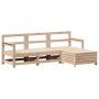 Garden sofa set 4 pieces solid pine wood by vidaXL, Garden sets - Ref: Foro24-3250792, Price: 235,99 €, Discount: %