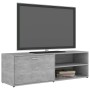 TV stand made of gray concrete plywood 120x34x37 cm by vidaXL, TV Furniture - Ref: Foro24-801156, Price: 50,83 €, Discount: %