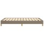 Estructura de cama tela gris taupe 120x190 cm de vidaXL, Camas y somieres - Ref: Foro24-3269616, Precio: 96,65 €, Descuento: %