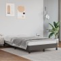 Estructura de cama cuero sintético gris 120x190 cm de vidaXL, Camas y somieres - Ref: Foro24-3269623, Precio: 95,86 €, Descue...