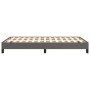 Estructura de cama cuero sintético gris 120x190 cm de vidaXL, Camas y somieres - Ref: Foro24-3269623, Precio: 95,86 €, Descue...