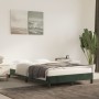 Estructura de cama terciopelo verde 120x190 cm de vidaXL, Camas y somieres - Ref: Foro24-3269628, Precio: 105,98 €, Descuento: %