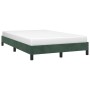 Estructura de cama terciopelo verde 120x190 cm de vidaXL, Camas y somieres - Ref: Foro24-3269628, Precio: 105,98 €, Descuento: %