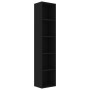 Estantería madera contrachapada negro 40x30x189 cm de vidaXL, Librerías y estanterías - Ref: Foro24-800955, Precio: 74,80 €, ...