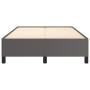 Estructura de cama cuero sintético gris 120x190 cm de vidaXL, Camas y somieres - Ref: Foro24-3269649, Precio: 115,82 €, Descu...