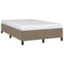 Estructura de cama tela gris taupe 120x190 cm de vidaXL, Camas y somieres - Ref: Foro24-3269635, Precio: 115,26 €, Descuento: %