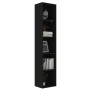 Estantería madera contrachapada negro 40x30x189 cm de vidaXL, Librerías y estanterías - Ref: Foro24-800955, Precio: 74,80 €, ...