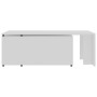 Mesa de centro madera contrachapada blanco 150x50x35 cm de vidaXL, Mesas de centro - Ref: Foro24-801337, Precio: 80,66 €, Des...