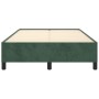 Estructura de cama terciopelo verde 120x190 cm de vidaXL, Camas y somieres - Ref: Foro24-3269654, Precio: 114,31 €, Descuento: %