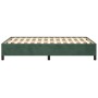 Estructura de cama terciopelo verde 120x190 cm de vidaXL, Camas y somieres - Ref: Foro24-3269654, Precio: 114,31 €, Descuento: %