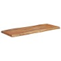 Rectangular board acacia wood live edge 100x40x2.5 cm by vidaXL, Table tops - Ref: Foro24-370612, Price: 75,99 €, Discount: %