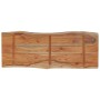 Rectangular board acacia wood live edge 100x40x2.5 cm by vidaXL, Table tops - Ref: Foro24-370612, Price: 75,99 €, Discount: %