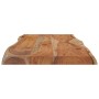 Rectangular board acacia wood live edge 100x40x2.5 cm by vidaXL, Table tops - Ref: Foro24-370612, Price: 75,99 €, Discount: %