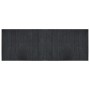 Rectangular gray bamboo rug 70x200 cm by vidaXL, Rugs - Ref: Foro24-376748, Price: 28,57 €, Discount: %