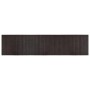 Dark brown rectangular bamboo rug 70x300 cm by vidaXL, Rugs - Ref: Foro24-376755, Price: 28,99 €, Discount: %