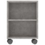 Concrete gray plywood TV cabinet 120x35x48 cm by vidaXL, TV Furniture - Ref: Foro24-801350, Price: 85,20 €, Discount: %