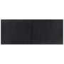 Alfombra rectangular bambú negro 80x200 cm de vidaXL, Alfombras - Ref: Foro24-376774, Precio: 30,36 €, Descuento: %