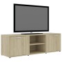 TV-Schrank aus eichenfarbenem Sperrholz, 120 x 34 x 37 cm von vidaXL, TV-Möbel - Ref: Foro24-801164, Preis: 67,41 €, Rabatt: %