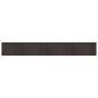 Dark brown rectangular bamboo rug 70x500 cm by vidaXL, Rugs - Ref: Foro24-376893, Price: 46,98 €, Discount: %