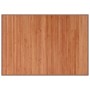 Rectangular brown bamboo rug 70x100 cm by vidaXL, Rugs - Ref: Foro24-376866, Price: 17,99 €, Discount: %