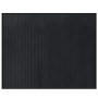 Alfombra rectangular bambú negro 80x100 cm de vidaXL, Alfombras - Ref: Foro24-376900, Precio: 17,12 €, Descuento: %