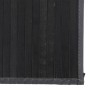 Alfombra rectangular bambú negro 80x100 cm de vidaXL, Alfombras - Ref: Foro24-376900, Precio: 17,12 €, Descuento: %