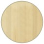 Round bamboo rug light natural color 60 cm by vidaXL, Rugs - Ref: Foro24-376975, Price: 13,99 €, Discount: %