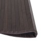 Alfombra redonda bambú marrón oscuro 100 cm de vidaXL, Alfombras - Ref: Foro24-376989, Precio: 19,71 €, Descuento: %