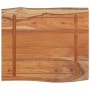 Rectangular board acacia wood live edge 70x60x2.5 cm by vidaXL, Table tops - Ref: Foro24-370619, Price: 66,22 €, Discount: %