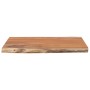 Rectangular board acacia wood live edge 70x60x2.5 cm by vidaXL, Table tops - Ref: Foro24-370619, Price: 66,22 €, Discount: %