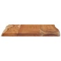 Rectangular board acacia wood live edge 70x60x2.5 cm by vidaXL, Table tops - Ref: Foro24-370619, Price: 66,22 €, Discount: %