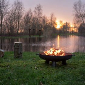 RedFire Salo Classic Rust Steel Fire Pit by RedFire, Chimneys - Ref: Foro24-429046, Price: 113,99 €, Discount: %