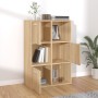 Plywood oak storage cabinet 60x29.5x90 cm by vidaXL, Bookcases and shelves - Ref: Foro24-801137, Price: 76,91 €, Discount: %