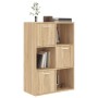 Plywood oak storage cabinet 60x29.5x90 cm by vidaXL, Bookcases and shelves - Ref: Foro24-801137, Price: 76,91 €, Discount: %