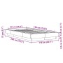 Estructura de cama madera de ingeniería gris Sonoma 90x190 cm de vidaXL, Camas y somieres - Ref: Foro24-3281243, Precio: 132,...