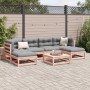 7-teiliges Gartensofa-Set mit Kissen aus Douglasienholz von vidaXL, Gartensets - Ref: Foro24-3295824, Preis: 591,11 €, Rabatt: %