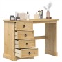 Corona dressing table solid pine wood 104x47x75 cm by vidaXL, Desks - Ref: Foro24-4005684, Price: 140,24 €, Discount: %