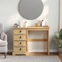 Corona dressing table solid pine wood 104x47x75 cm by vidaXL, Desks - Ref: Foro24-4005684, Price: 140,24 €, Discount: %